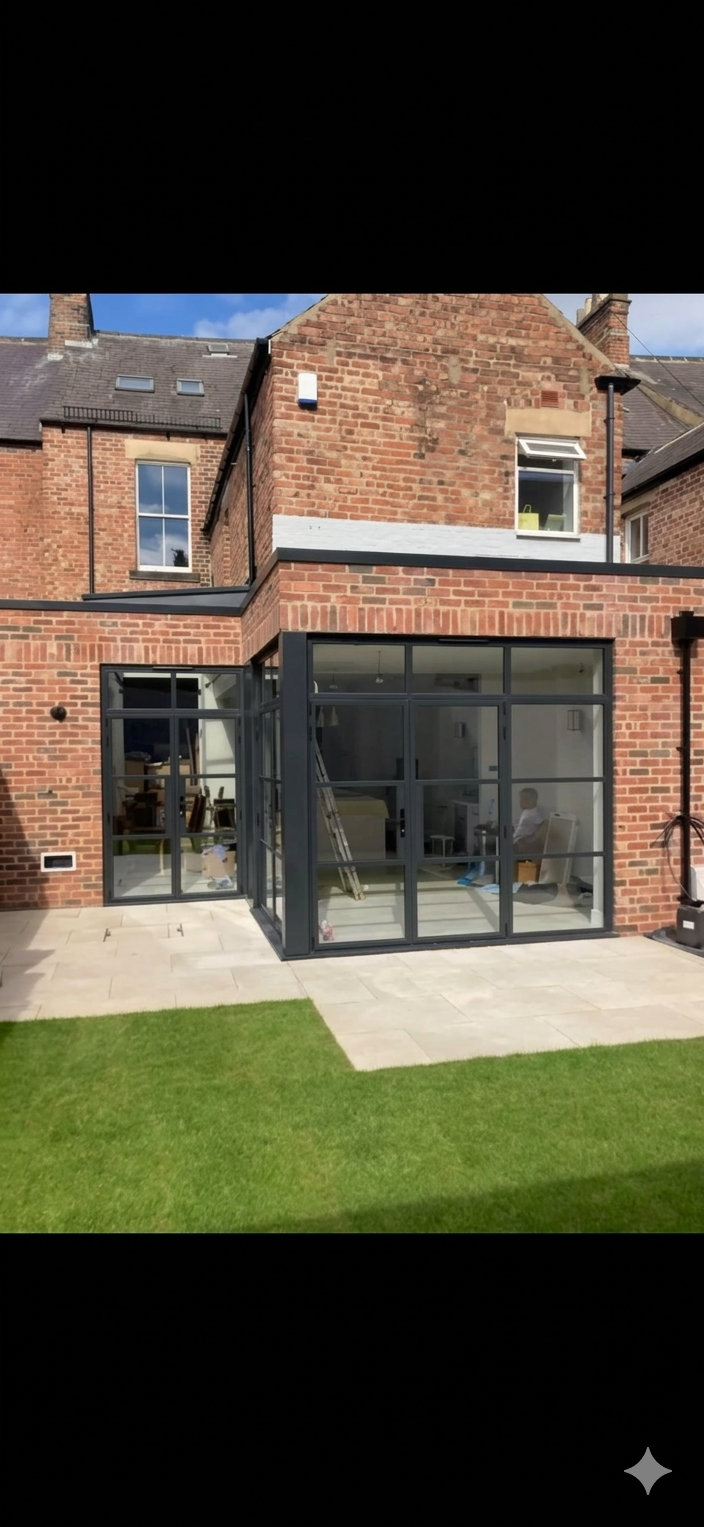 Structural Works project - building work in progress